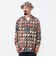 WORK Classic-fit Polyester Dobby Patchwork Print