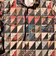 WORK Classic-fit Polyester Dobby Patchwork Print