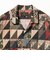 WORK Classic-fit Polyester Dobby Patchwork Print