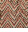 Open Collar Block Print Zig-Zag
