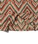 Open Collar Block Print Zig-Zag