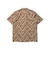 Open Collar Block Print Zig-Zag