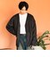 フラワー ジャカード カーディガン