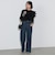 フリルチュールトップス × キャミワンピース（セットアイテム）