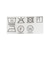 COOLDOTS 2プリーツ テーパード スラックス