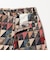 Plain Front Shorts Polyester Dobby Patchwork Print