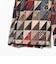 Plain Front Shorts Polyester Dobby Patchwork Print