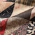 Plain Front Shorts Polyester Dobby Patchwork Print
