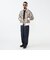 Sports Blouson Jacquard Mapping Print