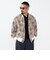 Sports Blouson Jacquard Mapping Print