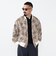 Sports Blouson Jacquard Mapping Print