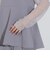 シアーインナー付き ペプラムキャミ × パンツ（セットアイテム）
