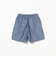 MIL Athletic Shorts NYCO Indigo Chambray Discharge Print
