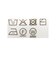リブニットコンビ ウエストギャザーワンピース（手洗い可能）