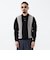 ストライプ ニット ポロシャツ