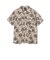 Open Collar Jacquard Mapping Print