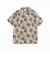 Open Collar Jacquard Mapping Print