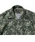 Open Collar Jacquard Mapping Print