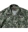 Open Collar Jacquard Mapping Print