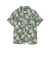 Open Collar Jacquard Mapping Print