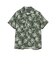 Open Collar Jacquard Mapping Print