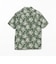 Open Collar Jacquard Mapping Print