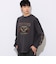 ワイルド プリント ロングスリーブ Tシャツ