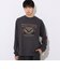 ワイルド プリント ロングスリーブ Tシャツ