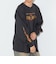ワイルド プリント ロングスリーブ Tシャツ