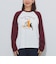 キャットプリント ロングスリーブTシャツ