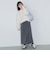 カラーネップ コーデュロイスカート（S～M）