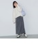カラーネップ コーデュロイスカート（S～M）
