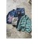 WORK Classic-fit Denim Discharge Jouy Print