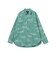 WORK Classic-fit Denim Discharge Jouy Print