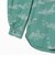 WORK Classic-fit Denim Discharge Jouy Print