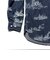 WORK Classic-fit Denim Discharge Jouy Print