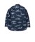 WORK Classic-fit Denim Discharge Jouy Print