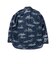 WORK Classic-fit Denim Discharge Jouy Print