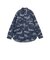 WORK Classic-fit Denim Discharge Jouy Print