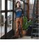 ambiance / Embroidery Denim Pants（S～L）