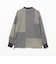 ワイドフィット パッチワーク ロングスリーブTシャツ