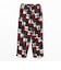 2 Pleats Relax Indian flannel Patchwork