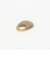 L’INDO CHINEUR / High rounded ring in plain black horn