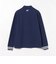 ORANGE LABEL / ストレッチツイル ジャカード モックネックシャツ（UVカット）