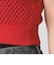 メッシュ ニット ポロシャツ