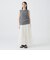 ノースリーブ ミックス ニット 25SS