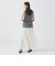 ノースリーブ ミックス ニット 25SS