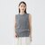 ノースリーブ ミックス ニット 25SS
