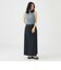 ノースリーブ ミックス ニット 25SS