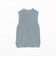 ノースリーブ ミックス ニット 25SS